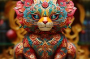 神话中的GTds，虎年彩绘玩偶来了！