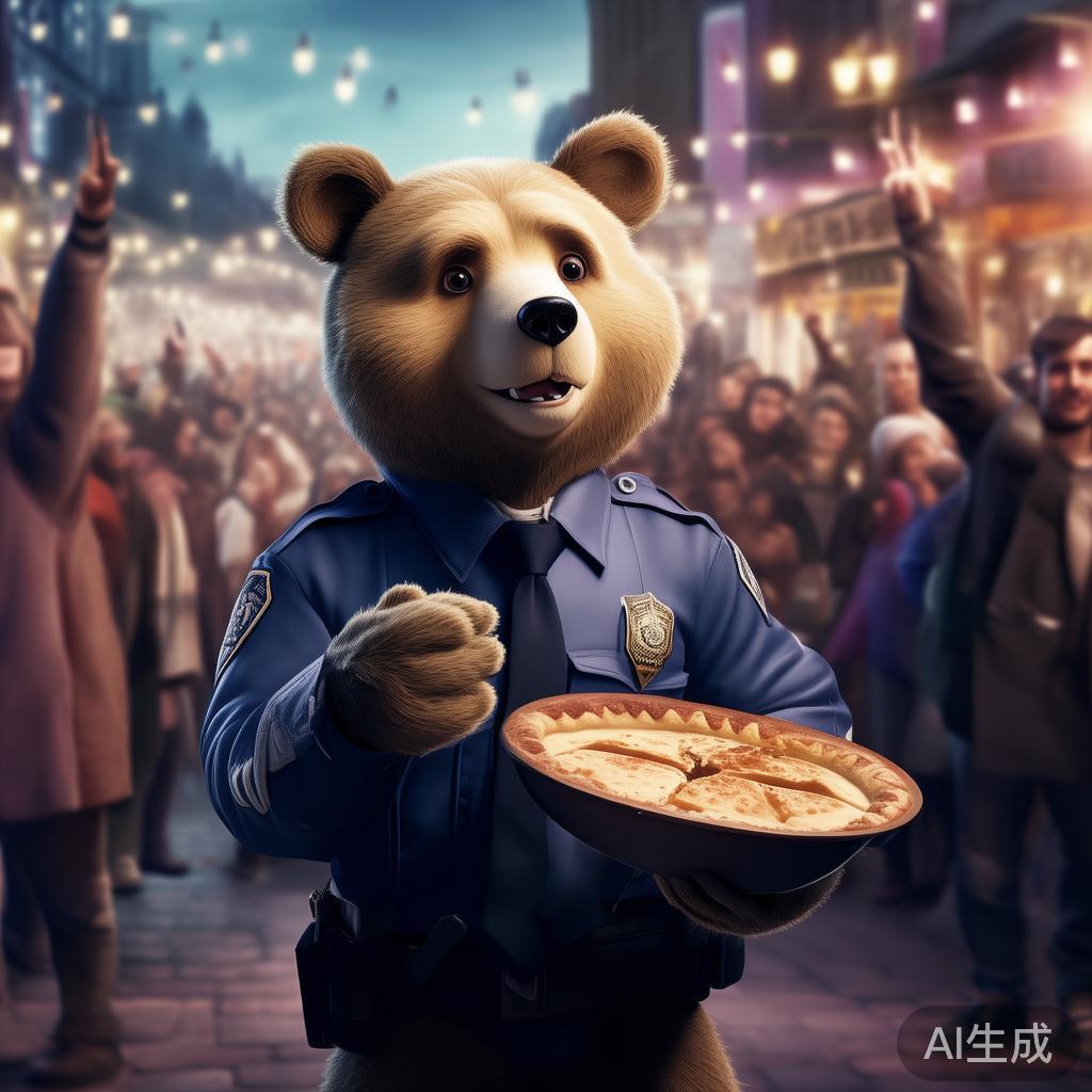 警察小熊,拿到工作的一半 - 快讯网 - 分享生活资讯热点话题综合门户网www.yibafushi.com
